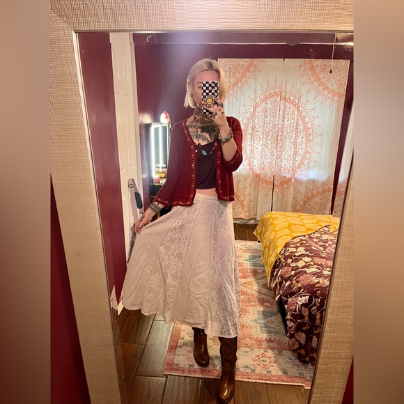 Coldwater Creek Dresses & Skirts - Coldwater Creek Cream A-Line Skirt